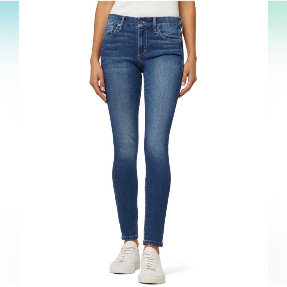 Joe's Jeans High Rise Skinny Ankle Savannah‎ Blue Denim Womens 26